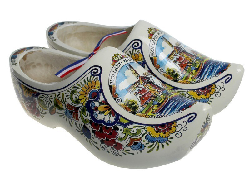 colorful clogs