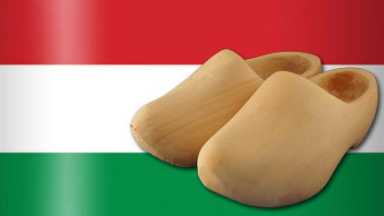 photo of Duth Clogs Italian language flag