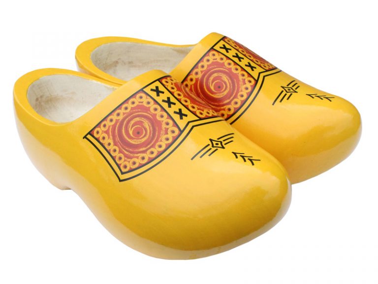 Farmer Clogs Yellow Dutch Clogs
