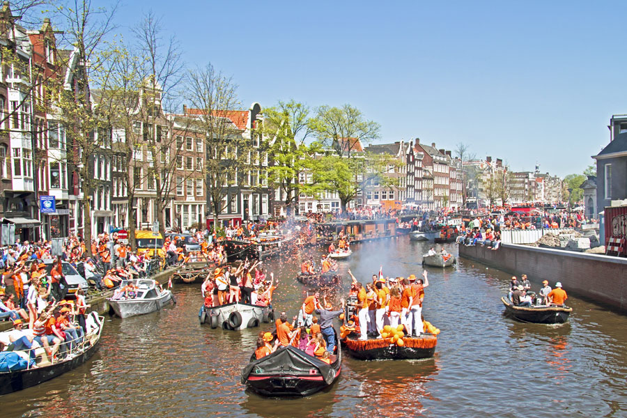 Koningsdag-Amsterdam