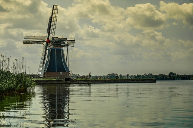 Wooden Shoes Mills The Netherlands