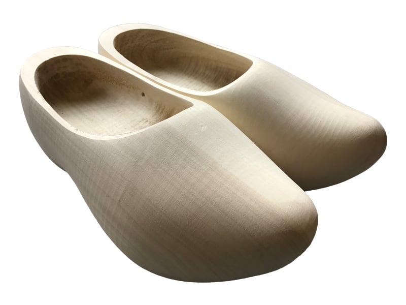 traditional wooden clogs