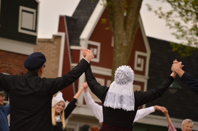 photo of people in the Netherlands dancing