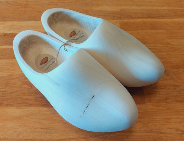 Blank Wooden Clogs 26cm outlet b